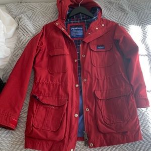 Penfield Rain Jacket Size XS Red